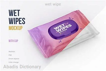 wet wipe